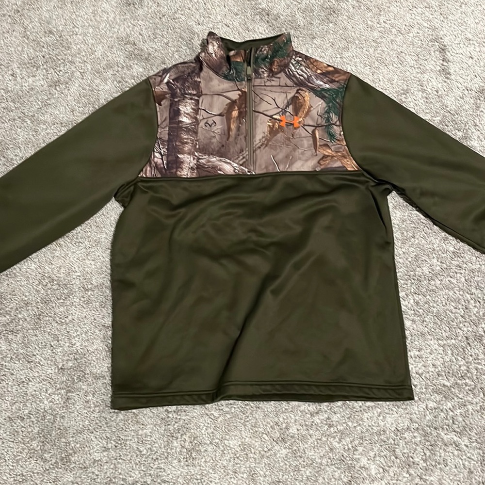 Men’s Under Amour 1/4 Camo Jacket